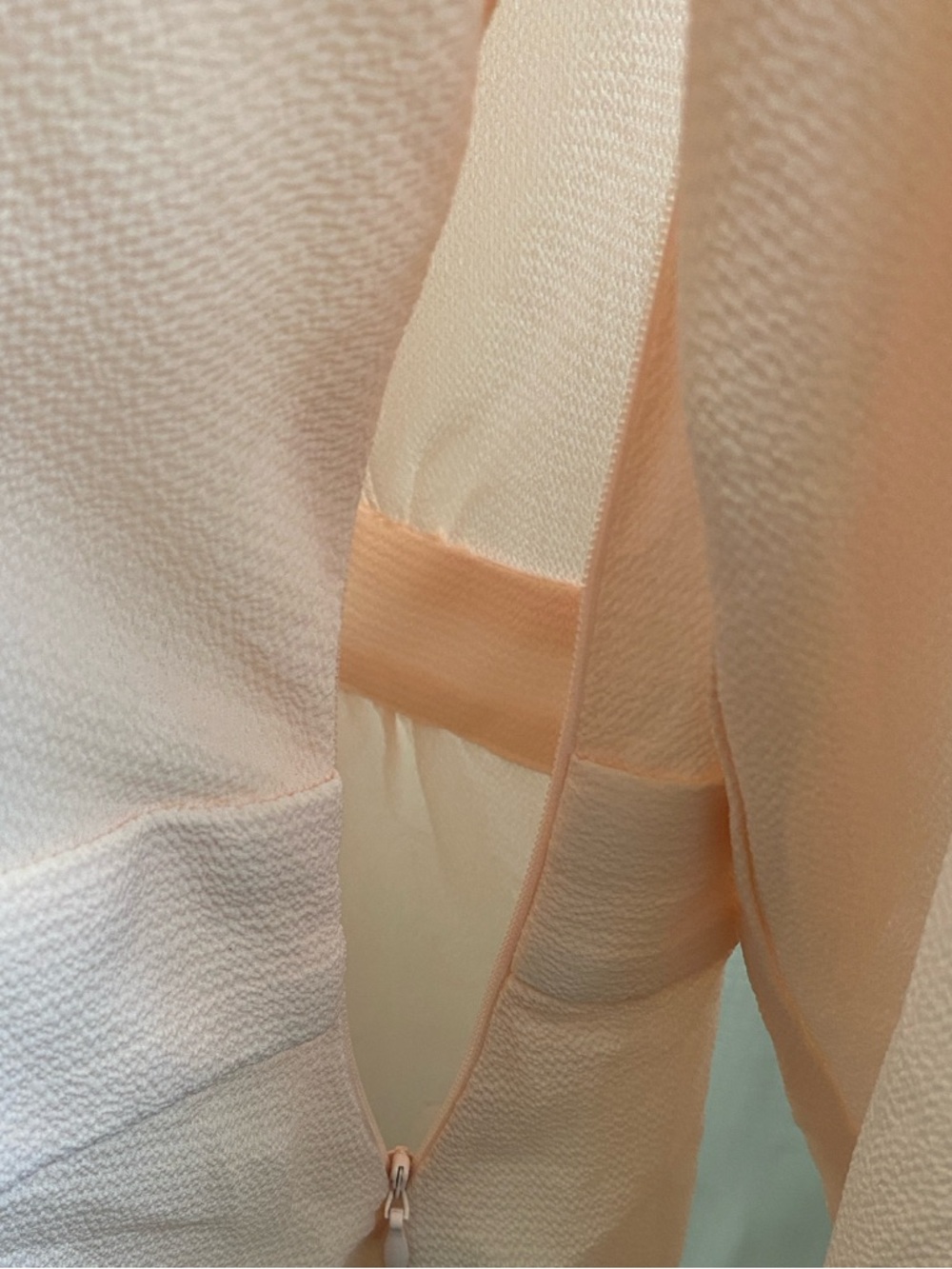 Tommy Hilfiger Soft Blush Pink V-Neck Peplum Top Size M - Picture 8 of 9